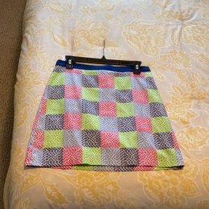 Vineyard Vines Whale Patchwork Skirt